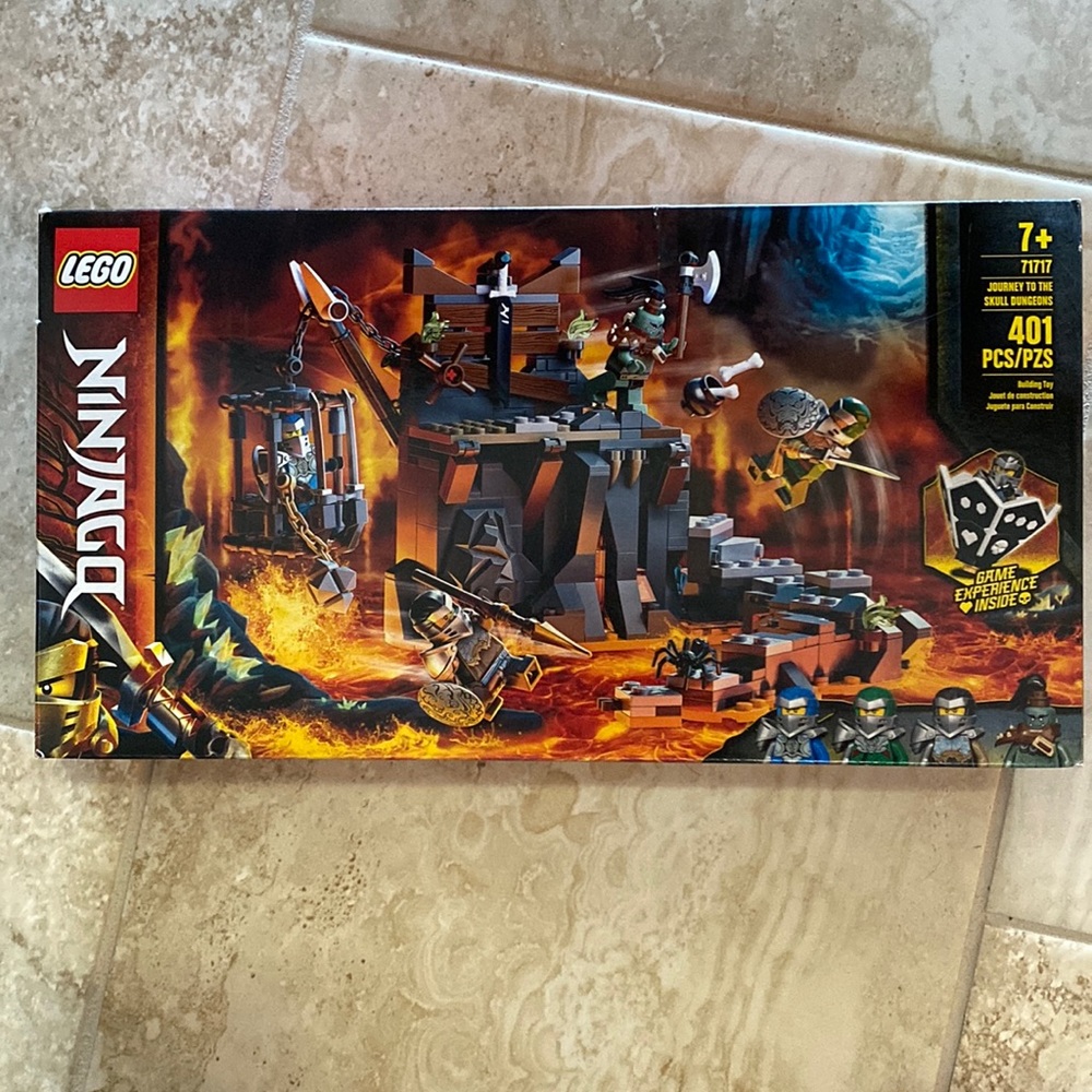 Opened box but only package 1 open